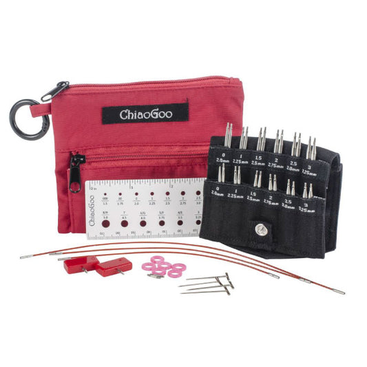 SET PALITOS CIRCULARES CORTOS  ChiaoGoo Shorties - Small (2-3.25mm)