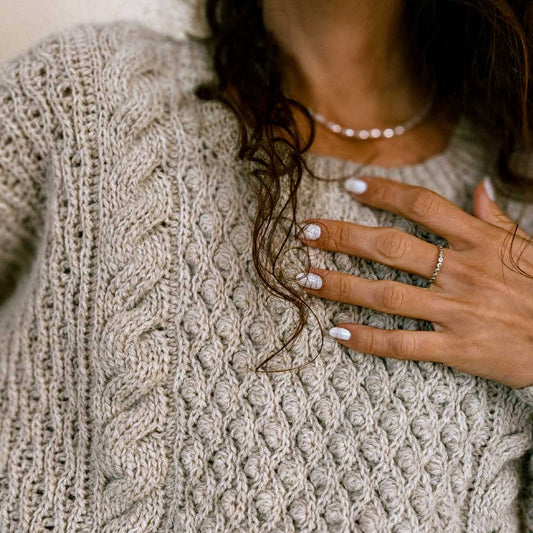 KIT DE TEJIDO A CROCHET Suéter Lima