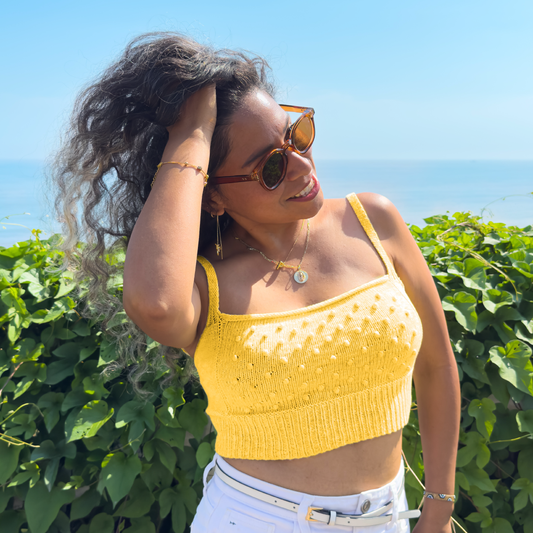 KIT DE TEJIDO "Summer vibes" - Palitos circulares