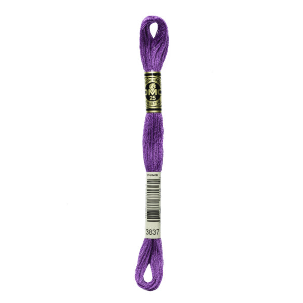 HILO BORDADO DMC Mouline - Gama Violeta- 100% algodón alta calidad