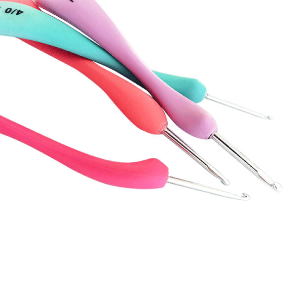 SET DE CROCHETS #5 - Mango ergonómico (x8)