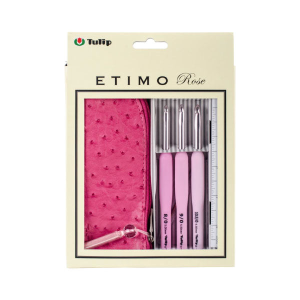 SET DE CROCHETS Tulip Etimo Rose
