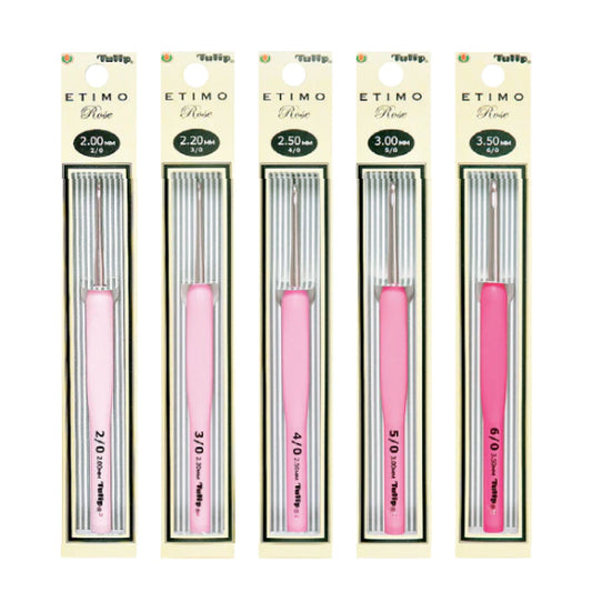 CROCHET Tulip Etimo Rose