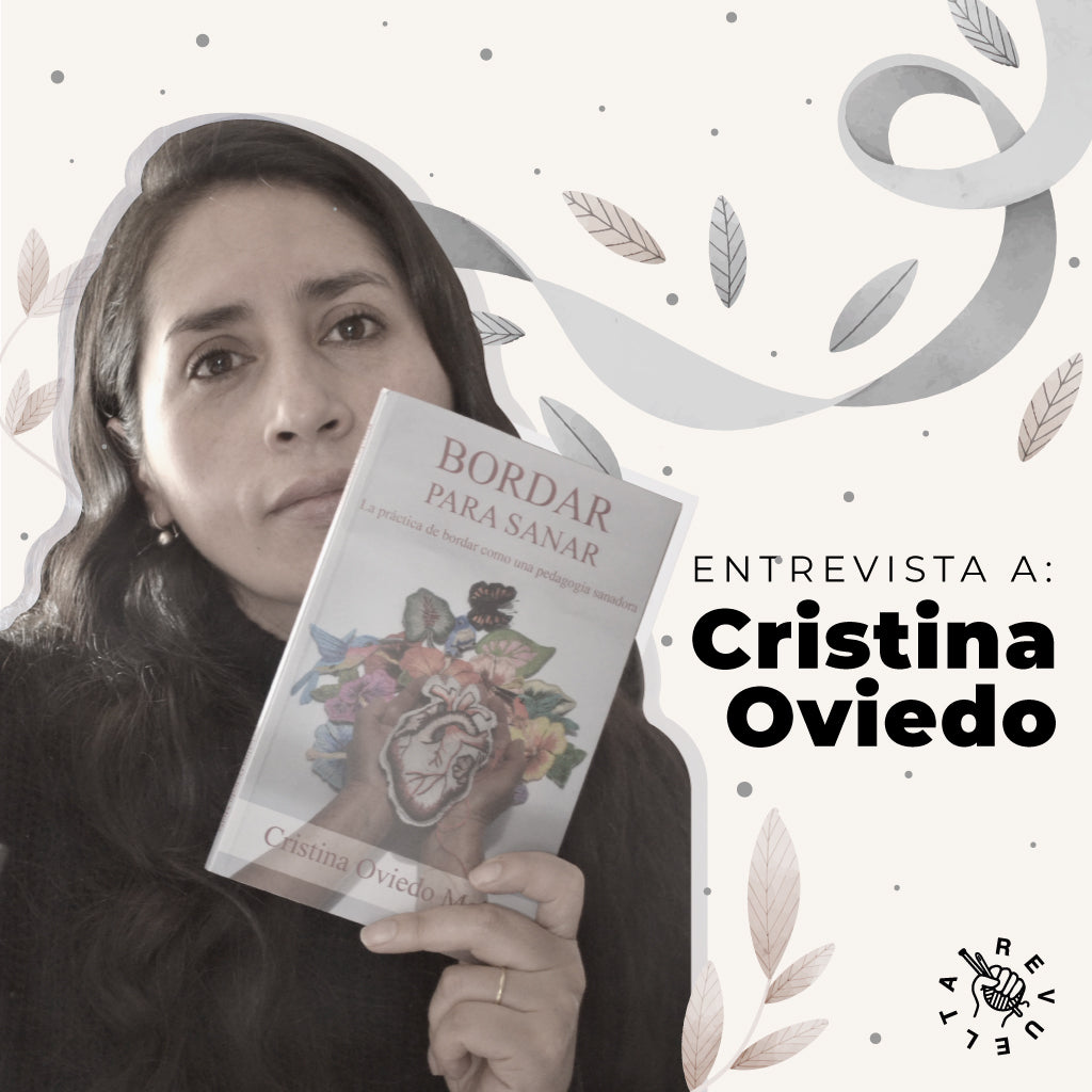 Cristina Oviedo y la terapia através del arte.