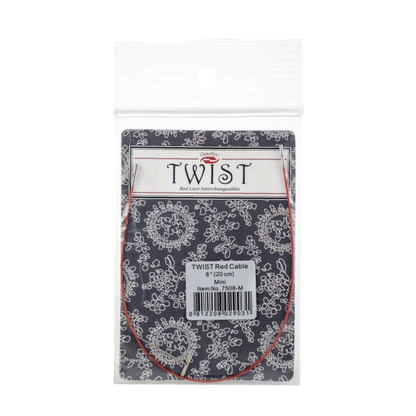 ChiaoGoo TWIST Red Lace Cables - Small - Green Tea Yarns