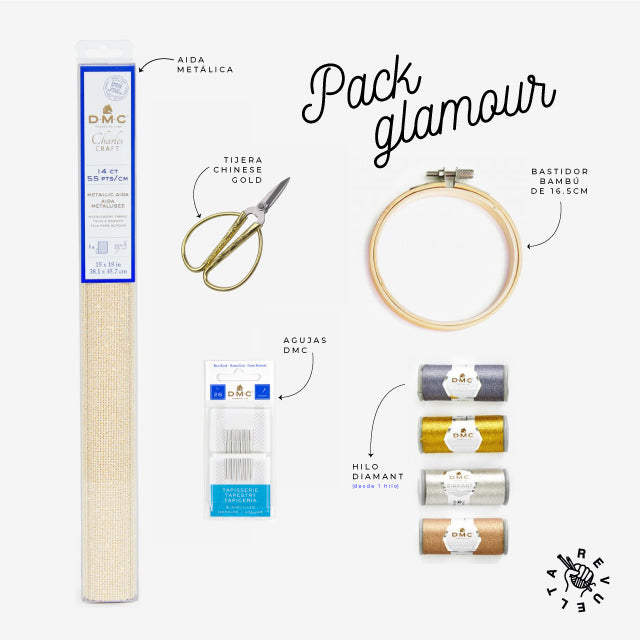 Pack de bordado "Glamour"