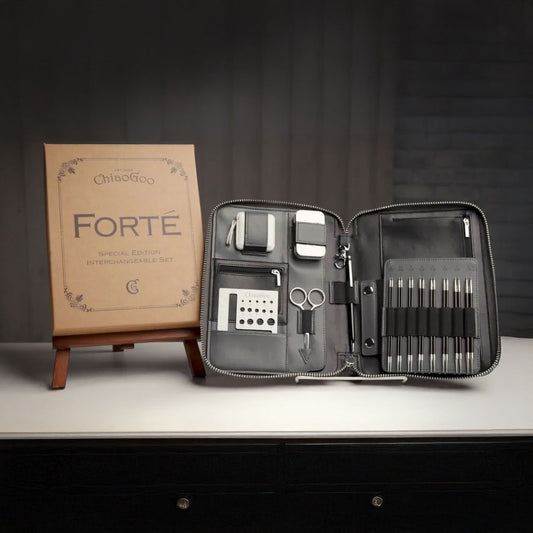 SET COMPLETO AGUJAS CIRCULARES ChiaoGoo Forte 2.0, 13cm