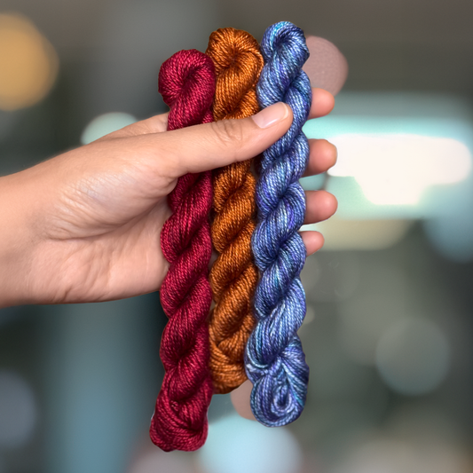 SEDA MALABRIGO Mora - Seda morera para bordar (10 g)