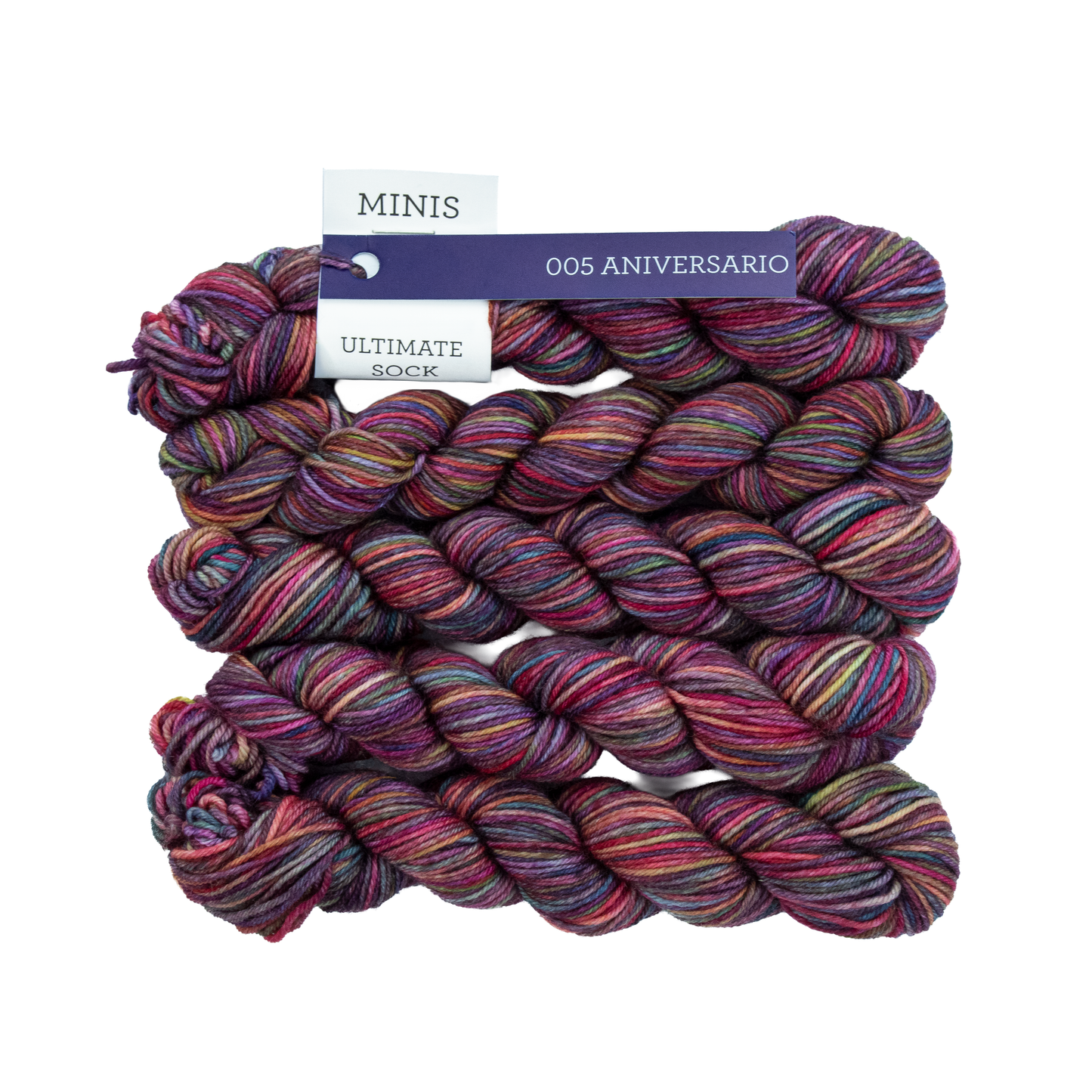 LANA MALABRIGO Ultimate Sock Mini - Lana merino para bordar (20 g)
