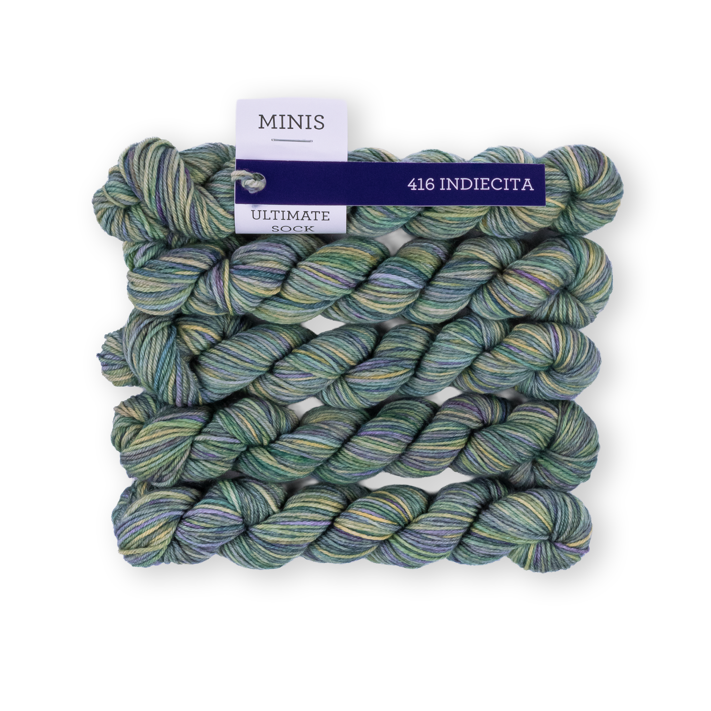 LANA MALABRIGO Ultimate Sock Mini - Lana merino para bordar (20 g)