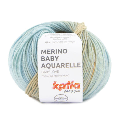 LANA KATIA Merino Baby Aquarelle