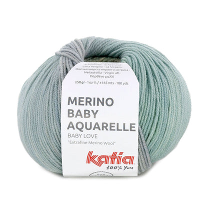 LANA KATIA Merino Baby Aquarelle