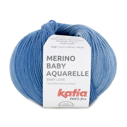 LANA KATIA Merino Baby Aquarelle