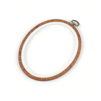FLEXI HOOPS EFECTO MADERA - Ovalados