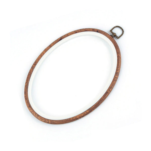 FLEXI HOOPS EFECTO MADERA - Ovalados