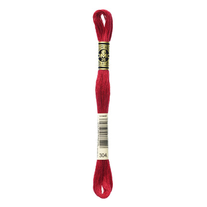 HILO BORDADO DMC Mouline - Gama Roja - 100% algodón alta calidad