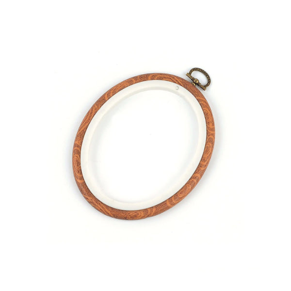 FLEXI HOOPS EFECTO MADERA - Ovalados