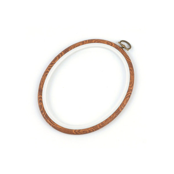 FLEXI HOOPS EFECTO MADERA - Ovalados