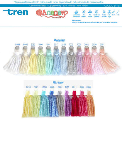 KIT DE TEJIDO "Medias Vainilla" - Palitos circulares