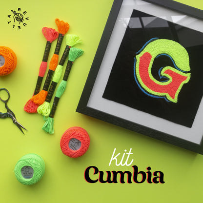 KIT DE BORDADO "Cumbia" - Bordado tradicional