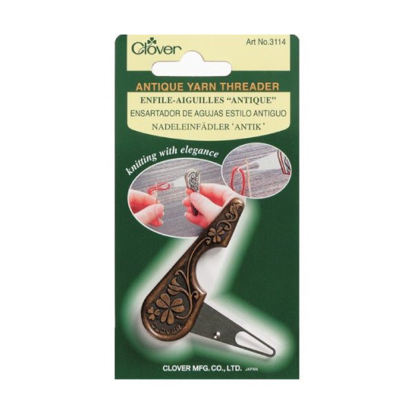 ENHEBRADOR DE AGUJAS Clover Antique - ensartador para lanas