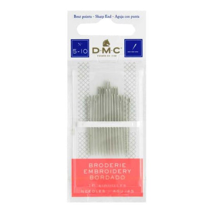 AGUJAS DMC  agujas para bordar en acero inoxidable.