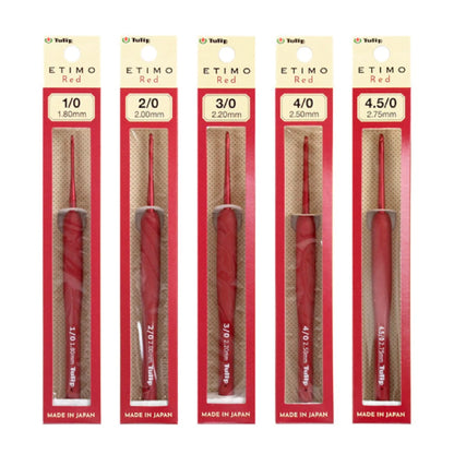 CROCHET Tulip Etimo Red