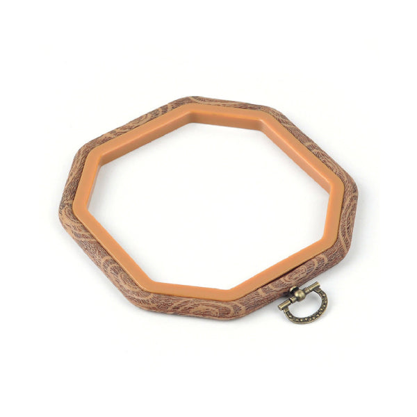 FLEXI HOOPS EFECTO MADERA - Octogonales